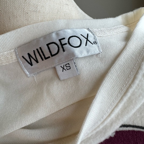 Wildfox | Vampire Lips Baggy Beach Jumper | XS - Picture 6 of 7